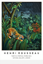 Paradise Found – Mix & Match Henri Rousseau Prints - Hakyarts