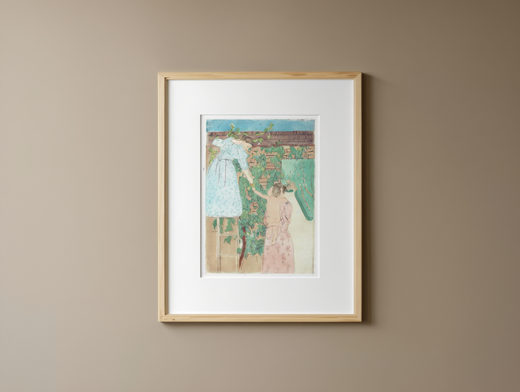 Mary Cassatt - Gathering Fruit