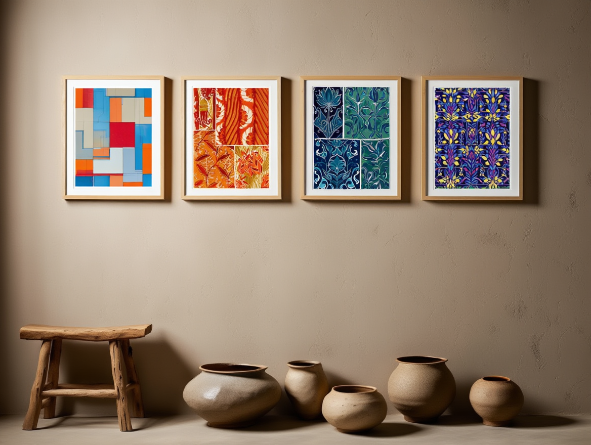 Émile-Allain Séguy – Botanical Art Deco Quartet - 4 Prints Mix & Match