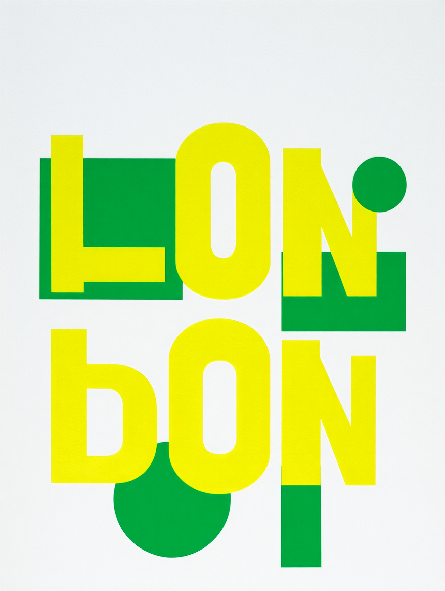 5 Prints – Colorful Mixed Floral Cities Abstract Art Collection