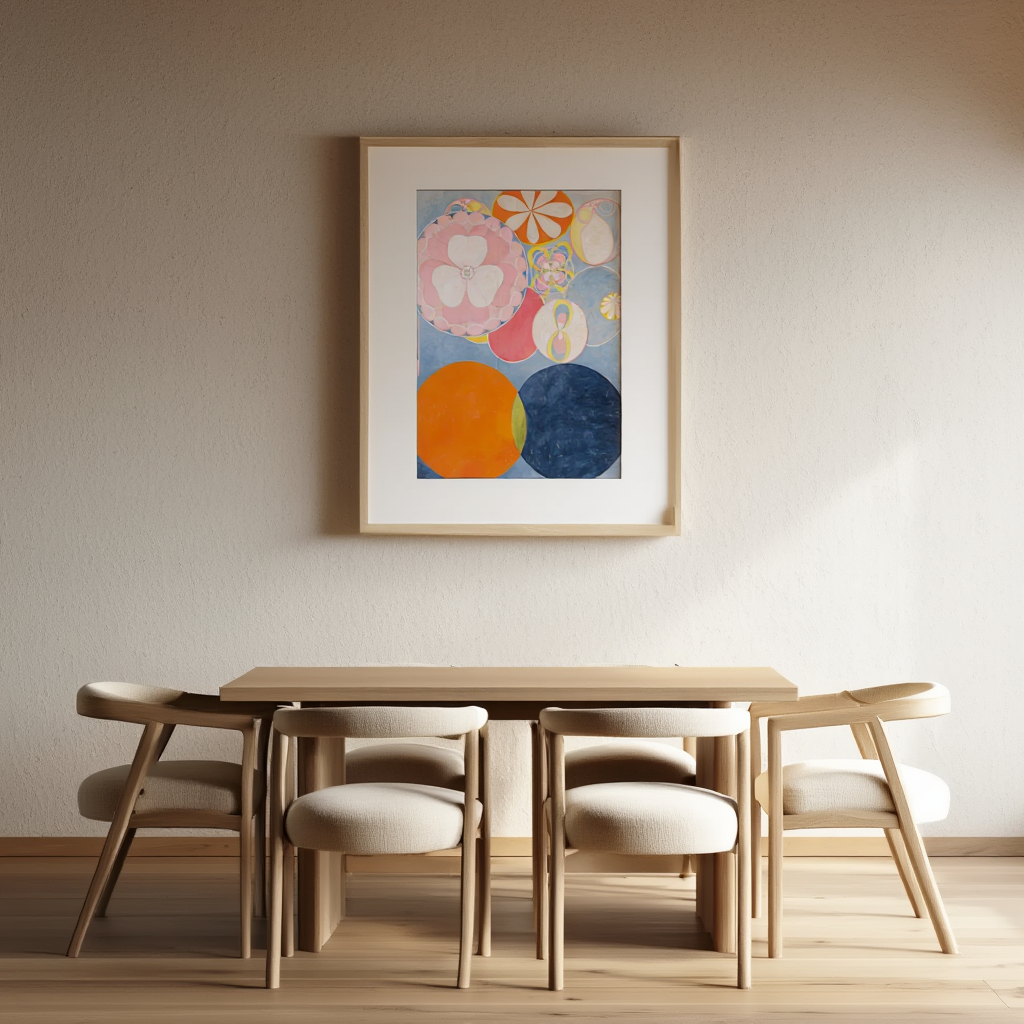 Hilma af Klint – The Ten Largest No. 2 Childhood – Abstract Spiritual Art Print