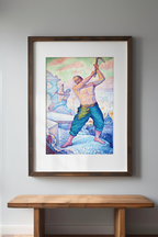 Le Démolisseur – Paul Signac Poster | Neo‑Impressionist Urban Landscape Art Print