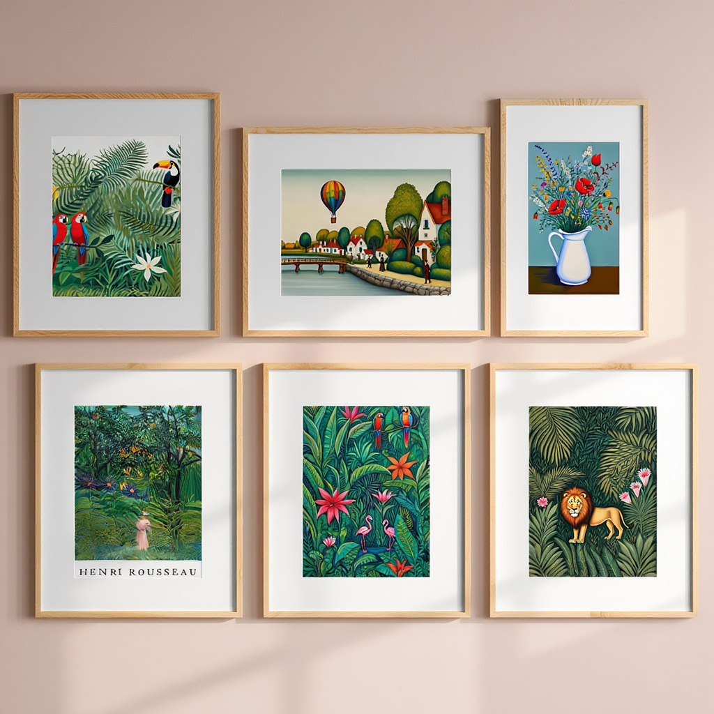 The Dreaming Jungle – Mix & Match Henri Rousseau Prints