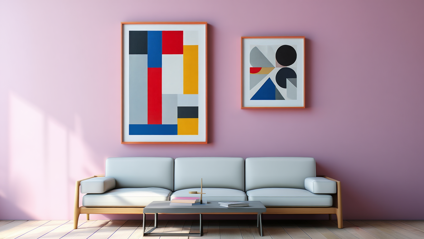 Bauhaus Duo – Set of 2 Art Prints