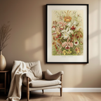 Orchideae “Denusblumen” by Ernst Haeckel – Scientific Botanical Art Print