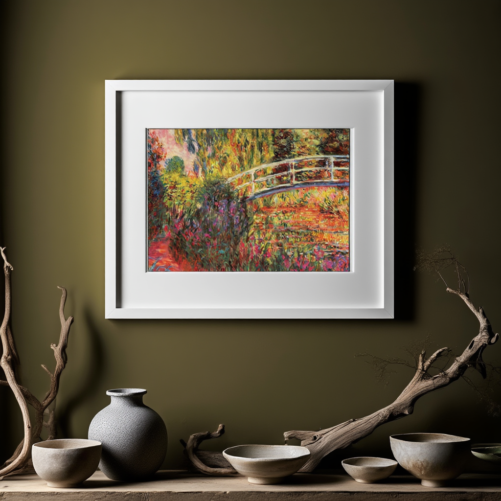 Claude Monet - Water Lily Pond