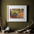 Water Lily Pond – Claude Monet Poster | Impressionist Nature Art Print - Hakyarts