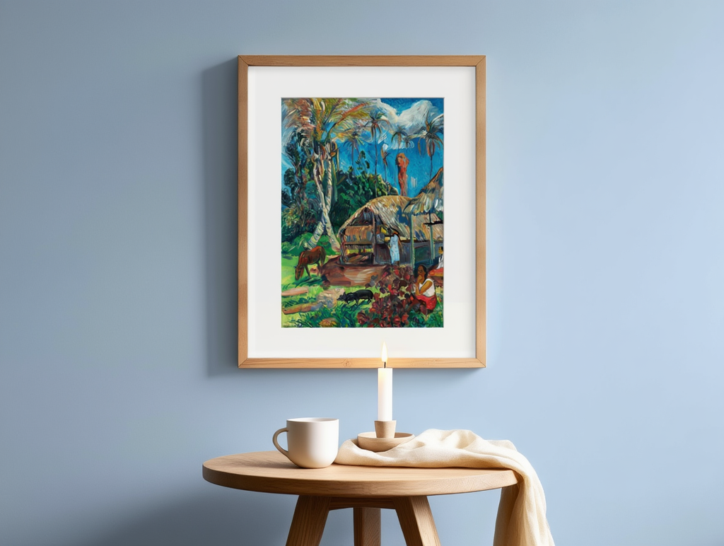 Paul Gauguin - The Black Pigs