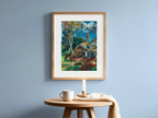 The Black Pigs – Paul Gauguin Poster | Post-Impressionist & Symbolist Rural Art Print - Hakyarts