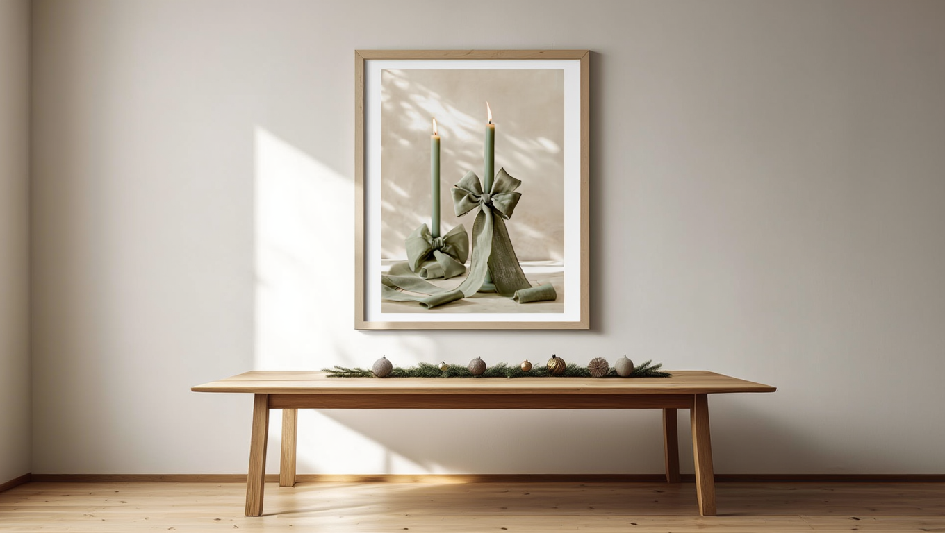 Elegant Sage – Candles Single Print