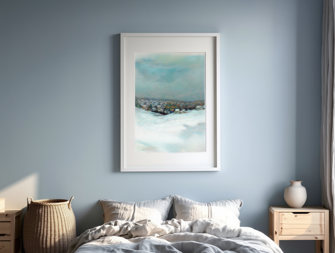 Henri Le Sidanier - Neige Au Clair de Lune