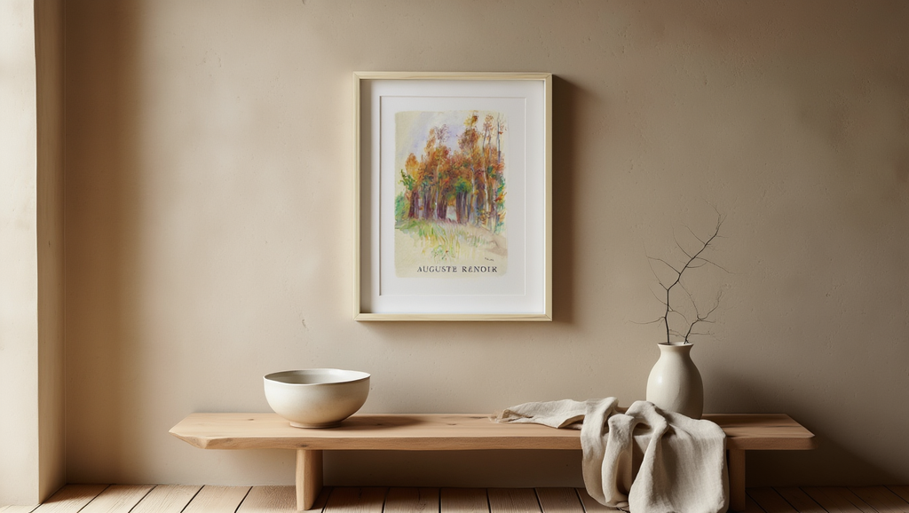 Auguste Renoir - Grove of Trees Poster