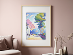 Capo di Noli – Paul Signac Poster | Neo‑Impressionist Coastal Landscape Art Print