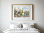 Un Sentier aux Sablons – Alfred Sisley Poster | Impressionist Landscape Art Print - Hakyarts