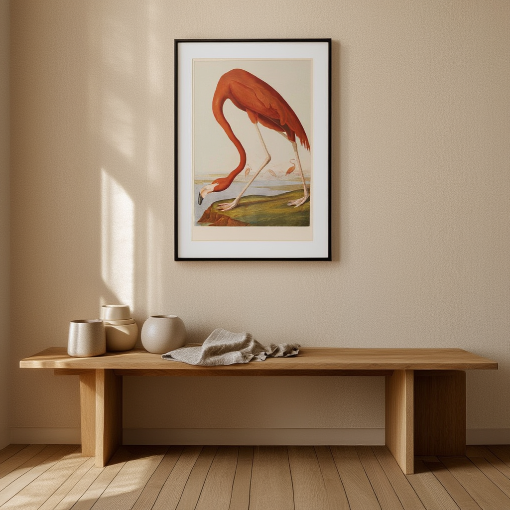 John James Audubon - American Flamingo