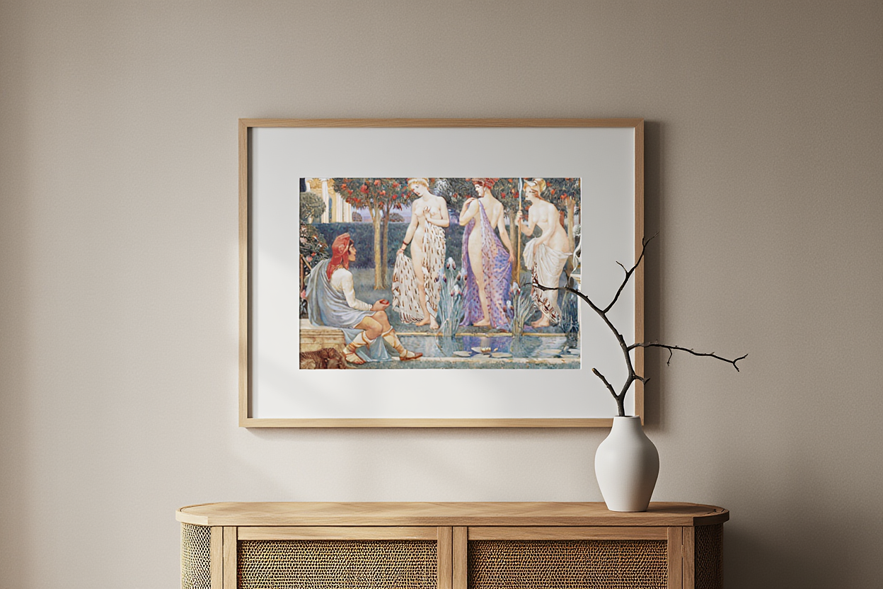 Walter Crane - Judgement of Paris