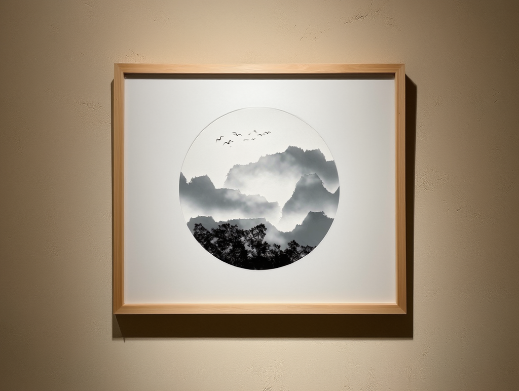 Moonlight Birds Poster