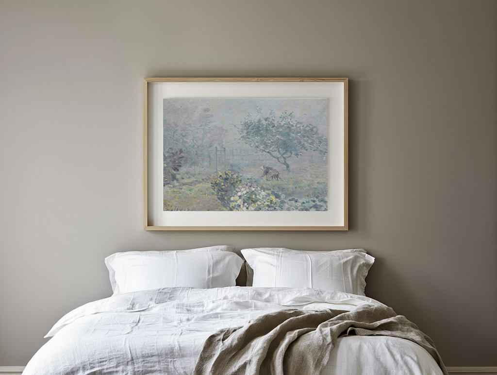 Alfred Sisley - Fog Voisins