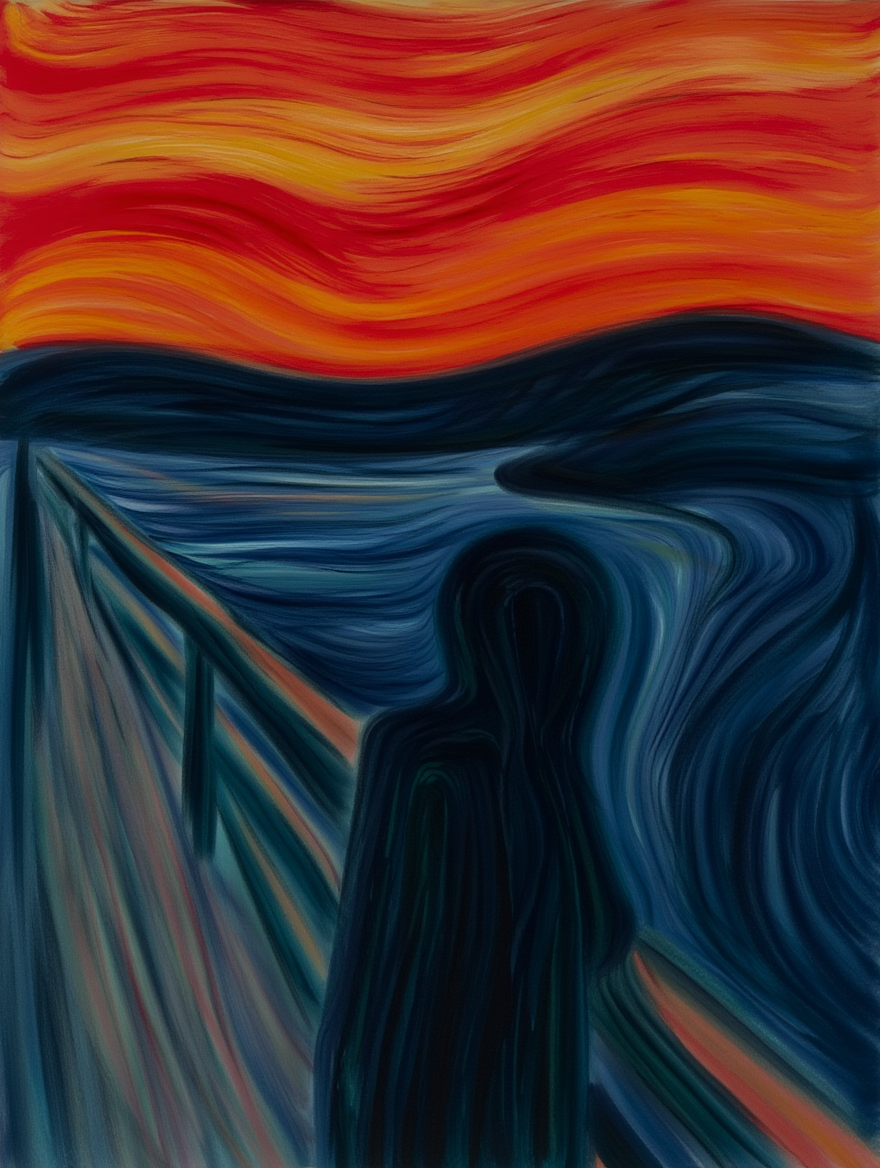 Set of 4 Edvard Munch Prints – Iconic Expressionist Wall Art - Hakyarts