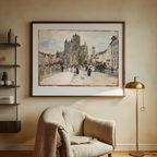 Jean Francois Raffaelli - Udsigt over Gent | HakyArts