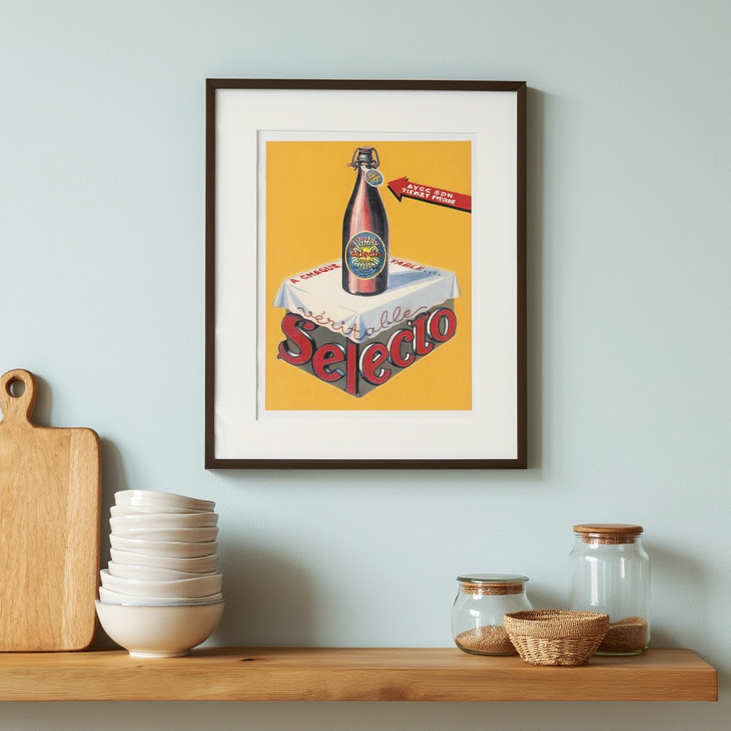 Selecto Vintage Poster, 1889 – Classic Art Print