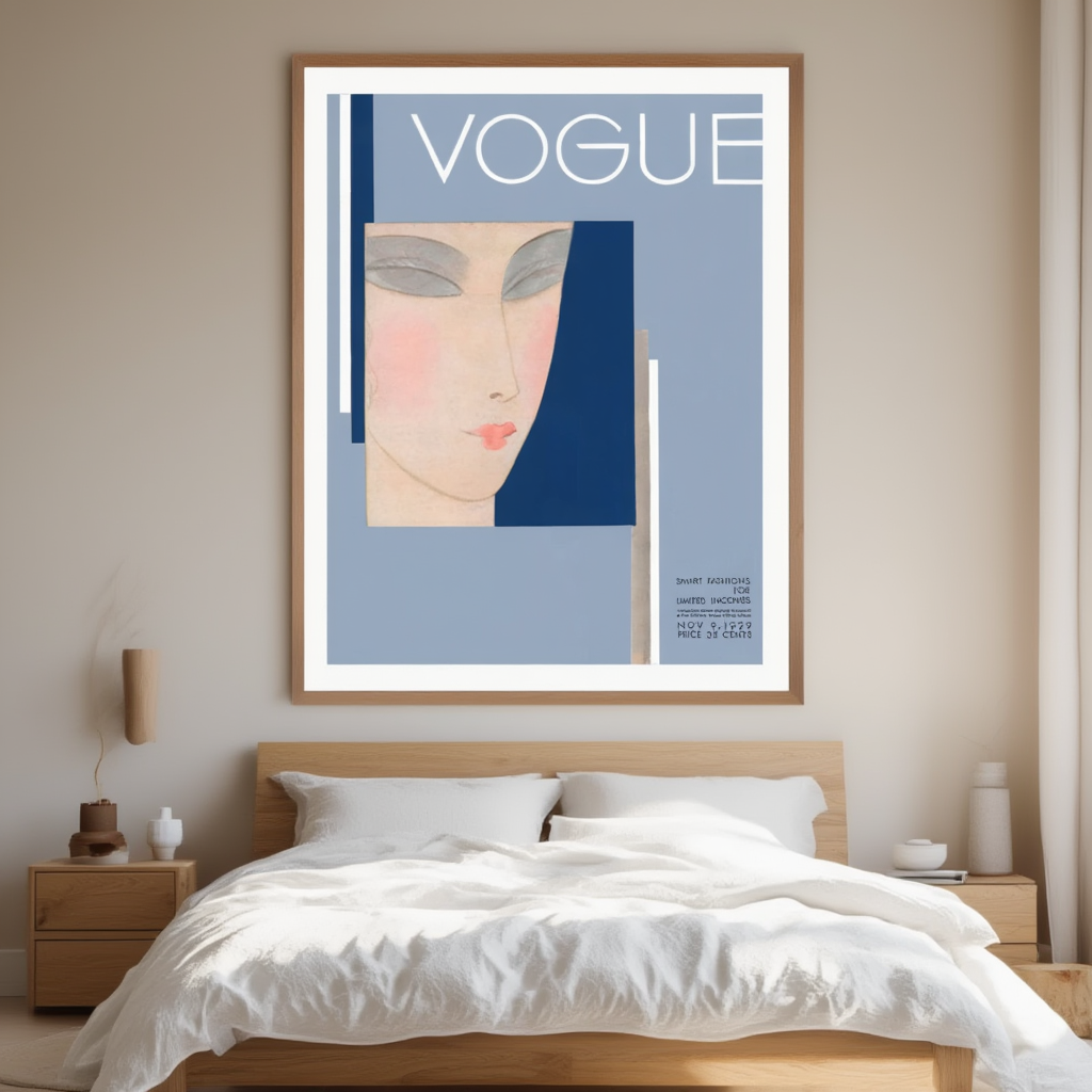 Vogue November 9, 1929 – Vintage Fashion Illustration Poster