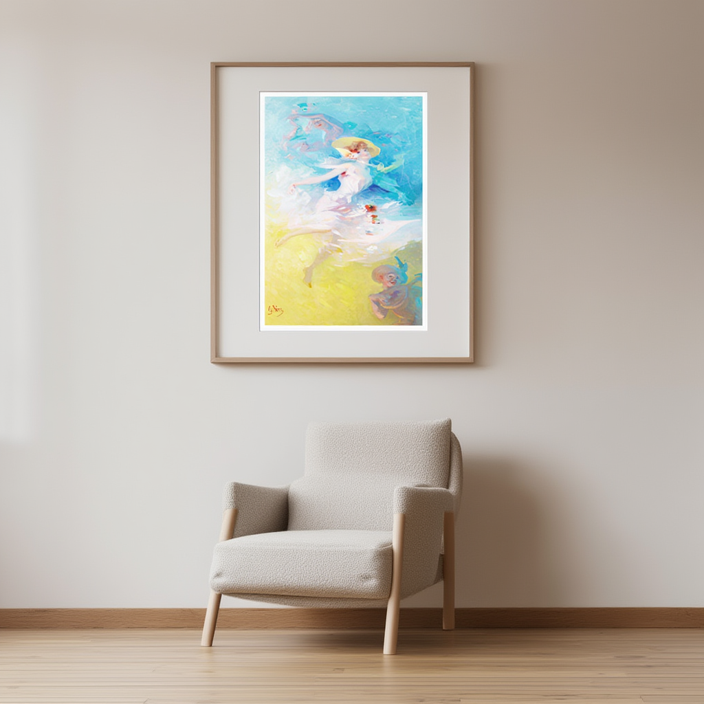 The Farandole by Jules Chéret – Belle Époque Poster Art Print