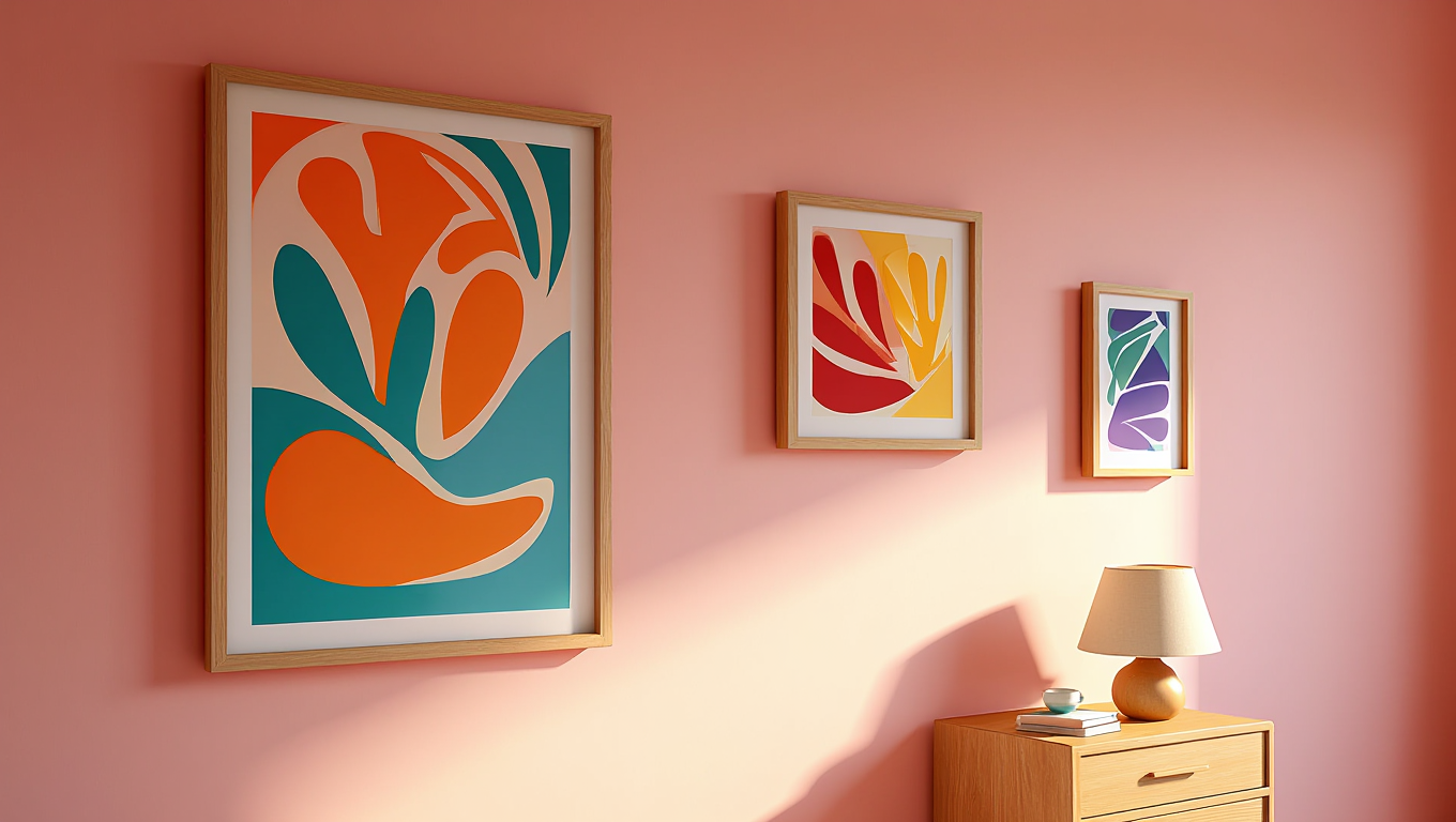 Matisse Trio – Set of 3 Colorful Abstract Prints