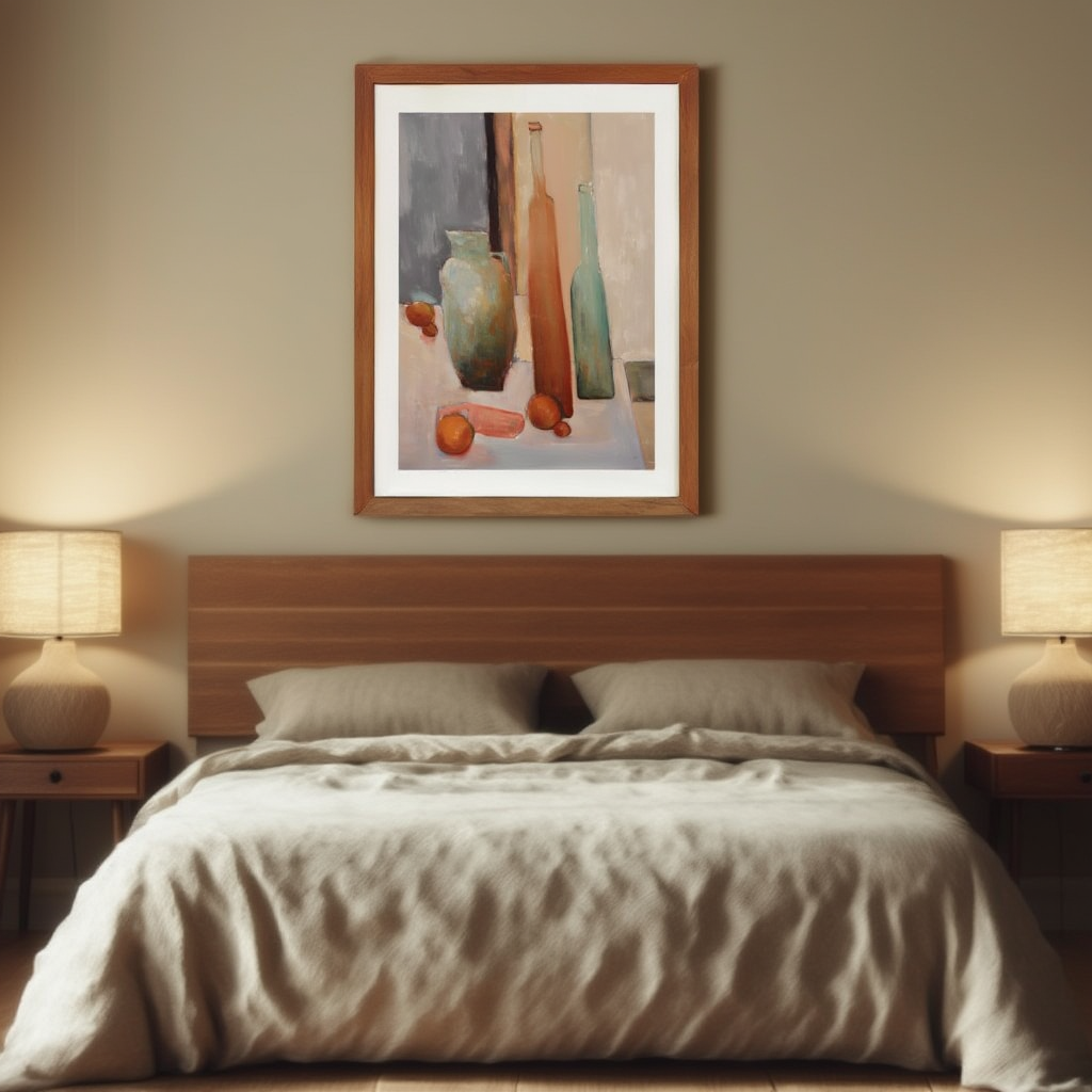 Muted Harmony – Morandi-Style Still Life Art Print