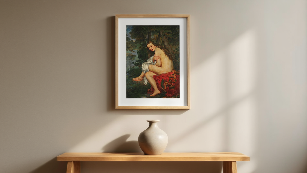 La Nymphe Surprise by Édouard Manet, 1861 – Early Masterpiece of Modernism