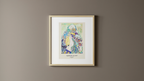 Baby Cradle by Gustav Klimt – Iconic Viennese Art Print - Hakyarts