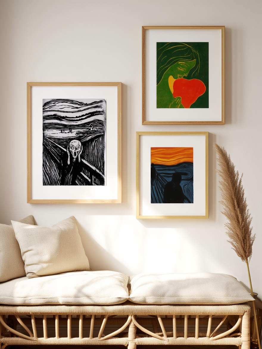 Edvard Munch – Emotions in Motion | 3 Prints Mix & Match