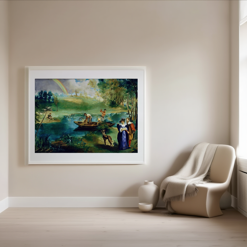 Luncheon on the Grass – Édouard Manet Poster | Impressionist & Iconic Figurative Art Print