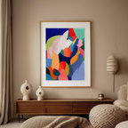 Abstraction by Jay Van Everen (1920) – Early 20th-Century Abstract Art Print