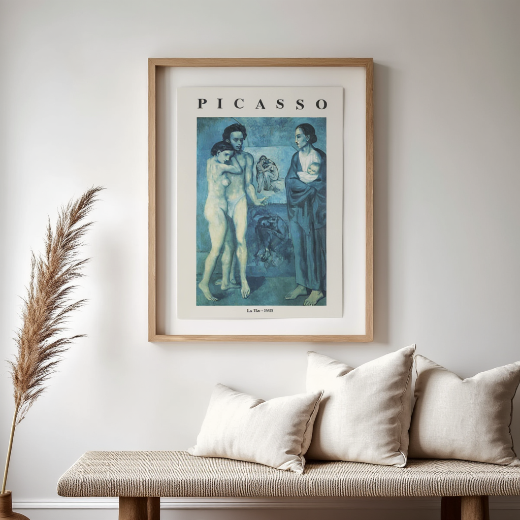 Pablo Picasso – La Vie - Iconic Blue Period Art Print