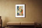 Portuguese Woman – Robert Delaunay – Vintage Modernist Art Print