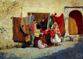 Oriental Shop – Addison Thomas Millar (1907) | Classic Figurative Art Print