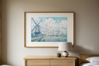 Canal of Overschie – Paul Signac Poster | Neo‑Impressionist Landscape Art Print