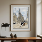 Saint-Étienne-du-Mont, Paris by Jean-François Raffaëlli – Impressionist Paris Landmark Art Print