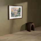 Paul Signac - Slæbebåden - Kanal i Samois Plakat | HakyArts