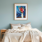 Gladioli and Oranges – Carl Schuch | Still Life Art Print