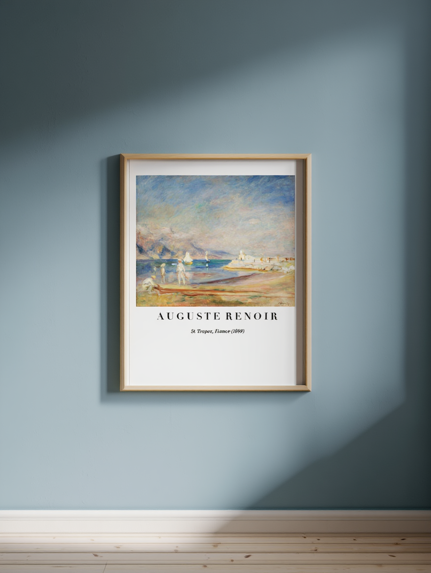 Auguste Renoir - St Tropez, France Poster