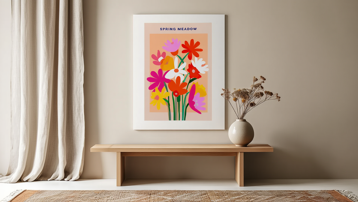 Spring Meadow – Art Print