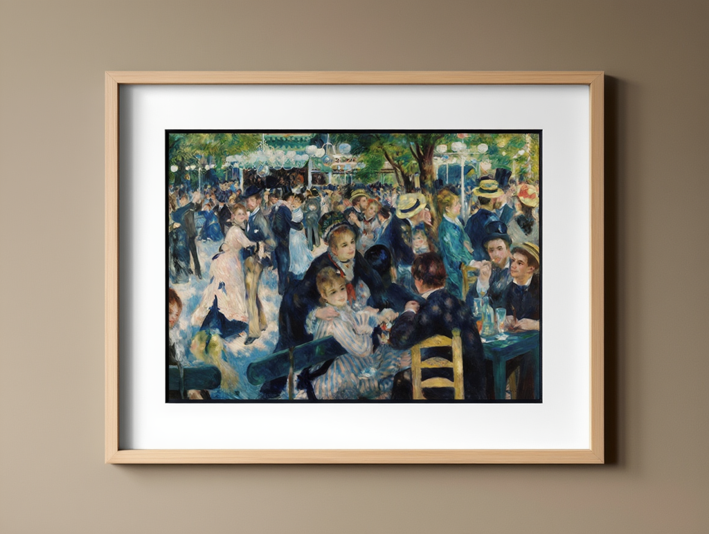 Auguste Renoir - Bal du Moulin de la Galette