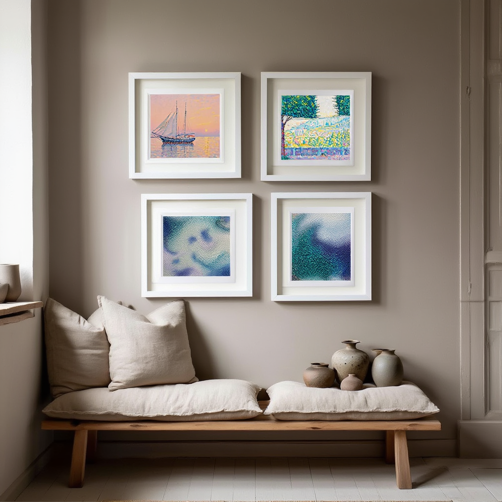 Paul Signac – Radiant Riviera Quartet 4 Prints Mix & Match