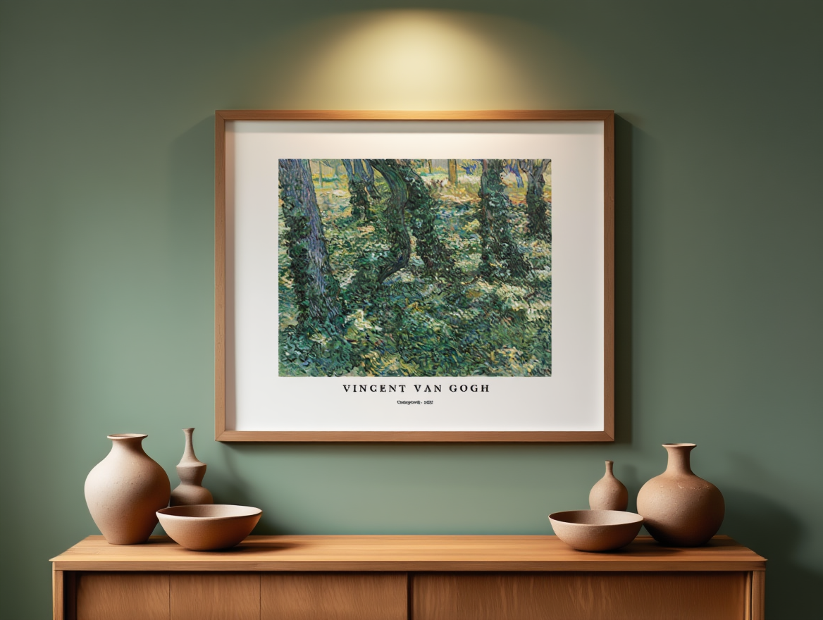 Vincent Van Gogh - Undergrowth Poster