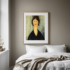 Amedeo Modigliani - Portrait of a Young Woman Poster - Hakyarts