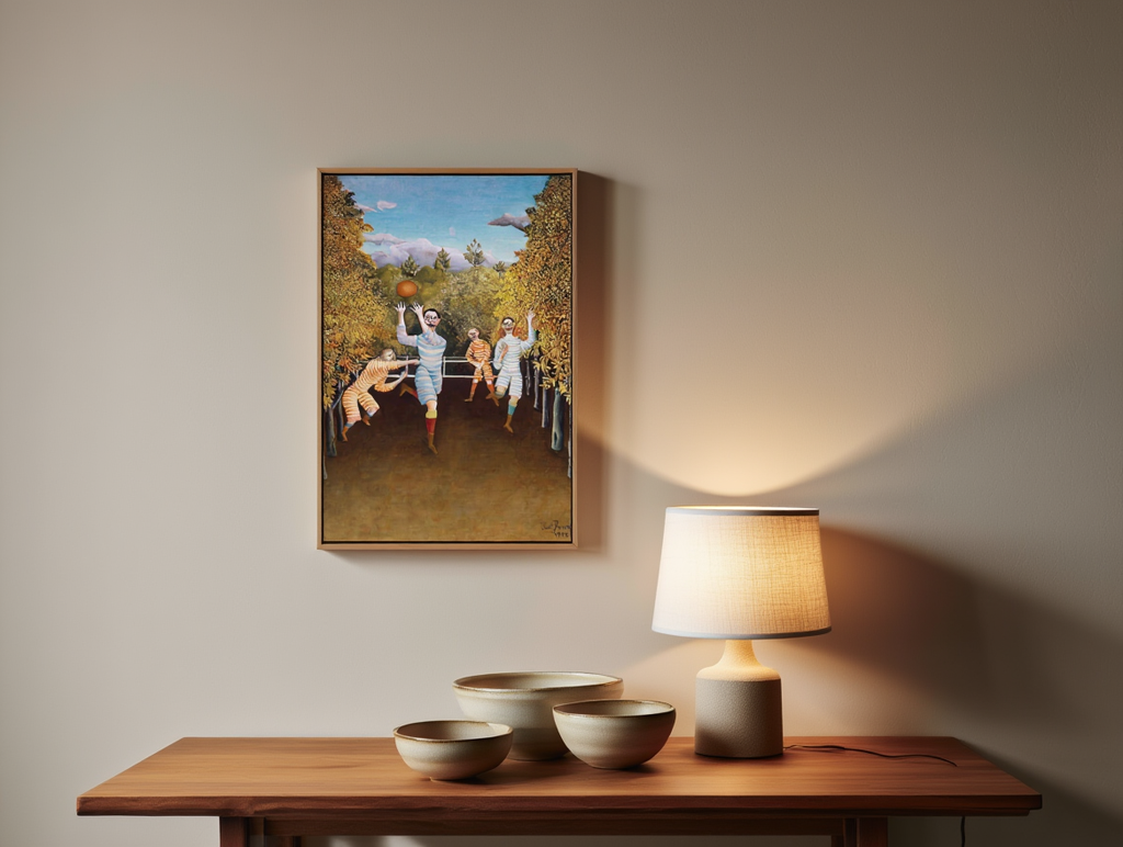 Henri Rousseau - The Football Players