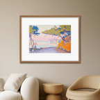 Golfe Juan – Paul Signac Poster | Neo‑Impressionist Coastal Art Print