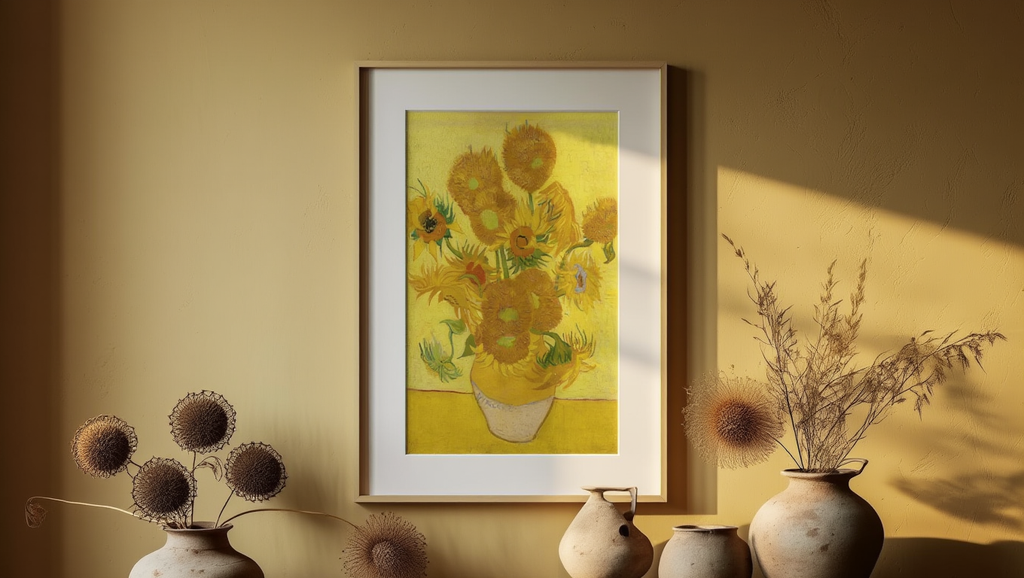 Vincent Van Gogh – Sunflowers | Vibrant Post-Impressionist Floral Art Print